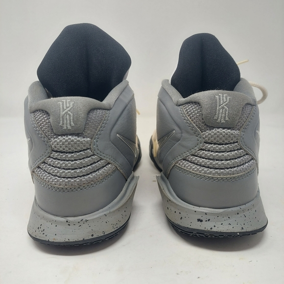 Nike Kyrie Infinity Se White Cement Grey Smoke High Top Sneakers Youth Size 7 - Picture 3 of 13